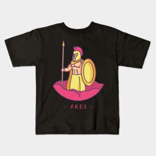 Ares Greek Mythology Kids T-Shirt